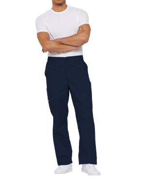 Buy nvwz-navy Men's 7 Pocket Zip Fly Scrub Pant 2XL-5XL