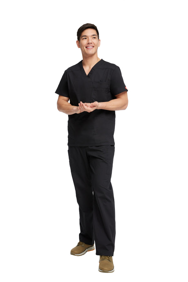 Men's 5 Pocket V-Neck Scrub Top