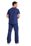 Men's 5 Pocket V-Neck Scrub Top 2XL-5XL