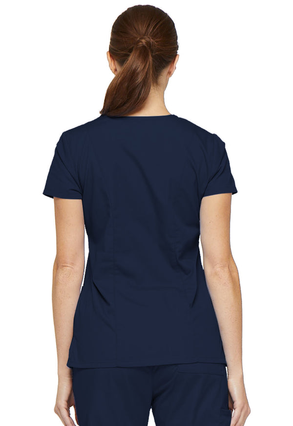 Ladies 4 Pocket V-Neck Scrub Top
