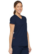 Ladies 4 Pocket V-Neck Scrub Top 2XL-3XL