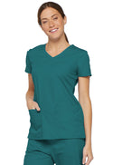 Ladies 4 Pocket V-Neck Scrub Top 2XL-3XL