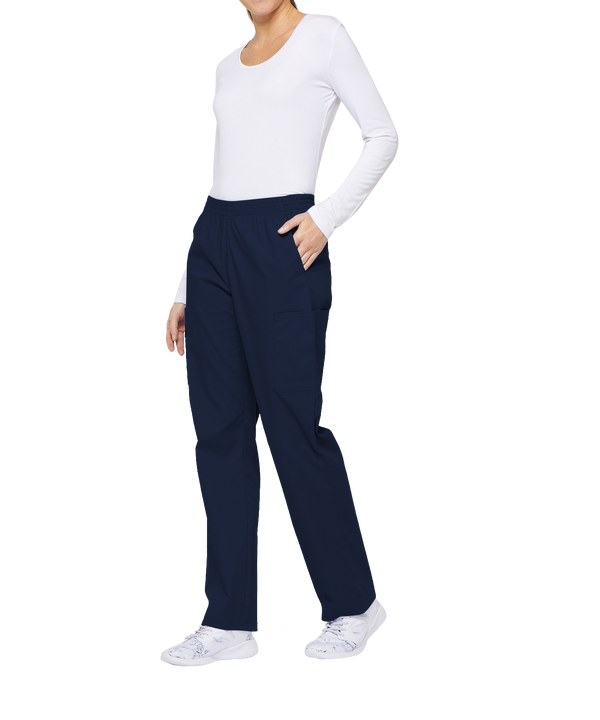 Ladies 6 Pocket Cargo Scrub Pant