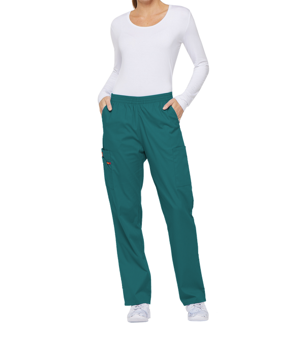Ladies 6 Pocket Cargo Scrub Pant
