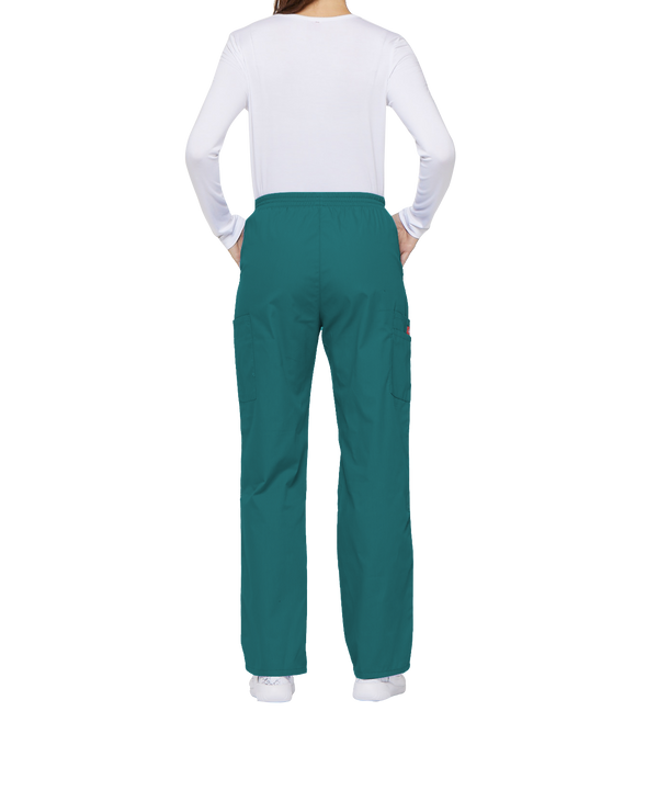 Ladies 6 Pocket Cargo Scrub Pant