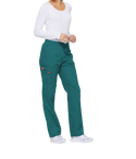 Ladies 6 Pocket Cargo Scrub Pant