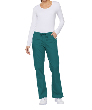 Buy tlwz-teal Ladies 6 Pocket Scrub Pant 2XL-5XL