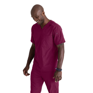 Buy 65-wine Men's Murphy Scrub Top