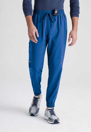Buy 08-new-royal Men's Voyager Jogger Scrub Pant