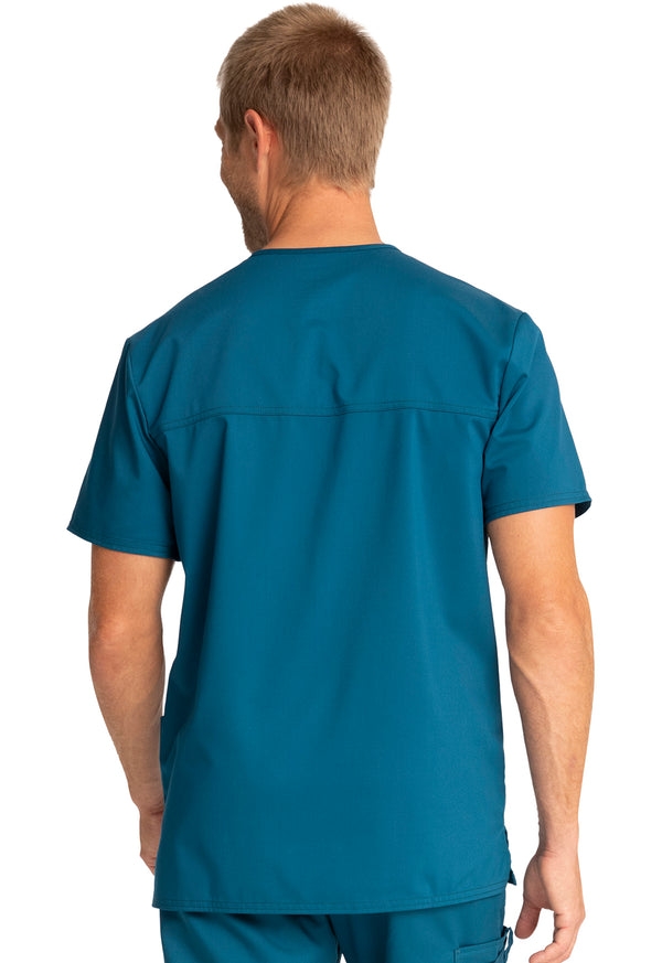 Men's 3 Pocket V-Neck Scrub Top 2XL - 5XL