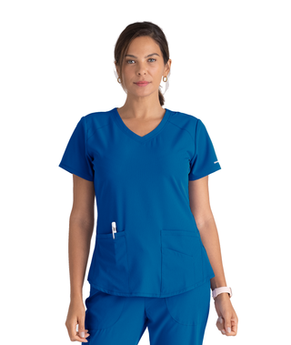 Buy 08-new-royal Ladies Breeze Scrub Top