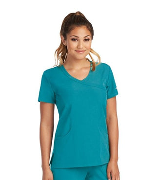 Buy 39-teal Ladies Reliance Scrub Top 2XL-5XL