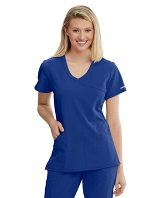 Buy 503-galaxy Ladies Reliance Scrub Top