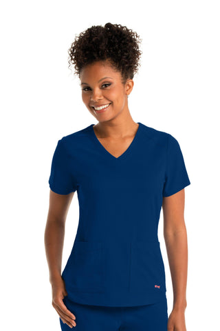 Ladies Emma Scrub Top 2XL - 5XL