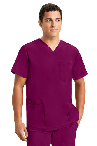Buy wine Men's Jake Scrub Top 2X-3X