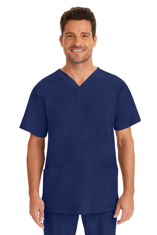 Buy navy Men's Mathew Scrub Top  | TSS Outlet