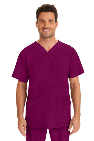 Buy wine Men's Mathew Scrub Top  | TSS Outlet