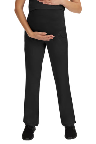 Buy black Ladies Rose Maternity Scrub Pant 1X-3X