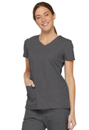 Ladies 4 Pocket V-Neck Scrub Top 2XL-3XL