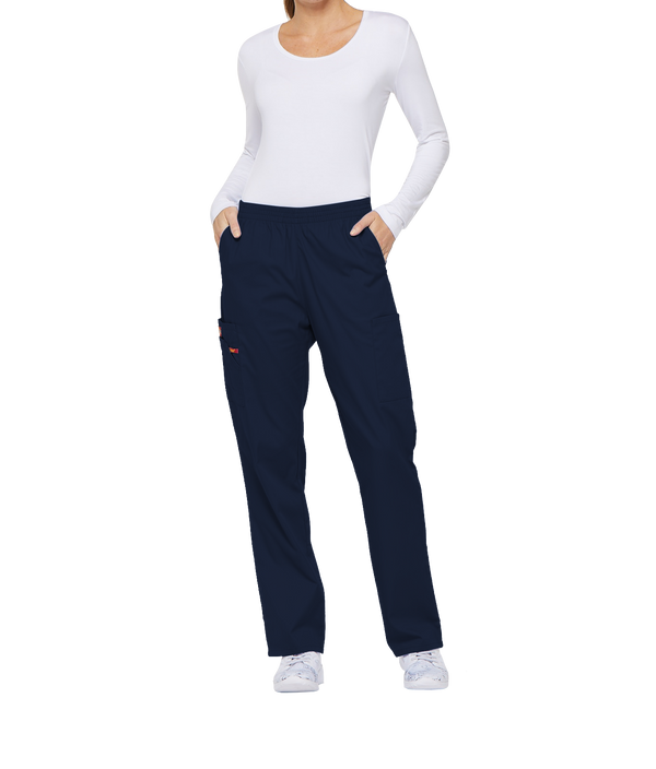 Ladies 6 Pocket Cargo Scrub Pant