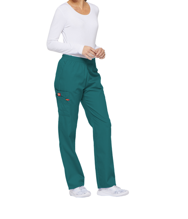 Ladies 6 Pocket Cargo Scrub Pant 2XL-5XL