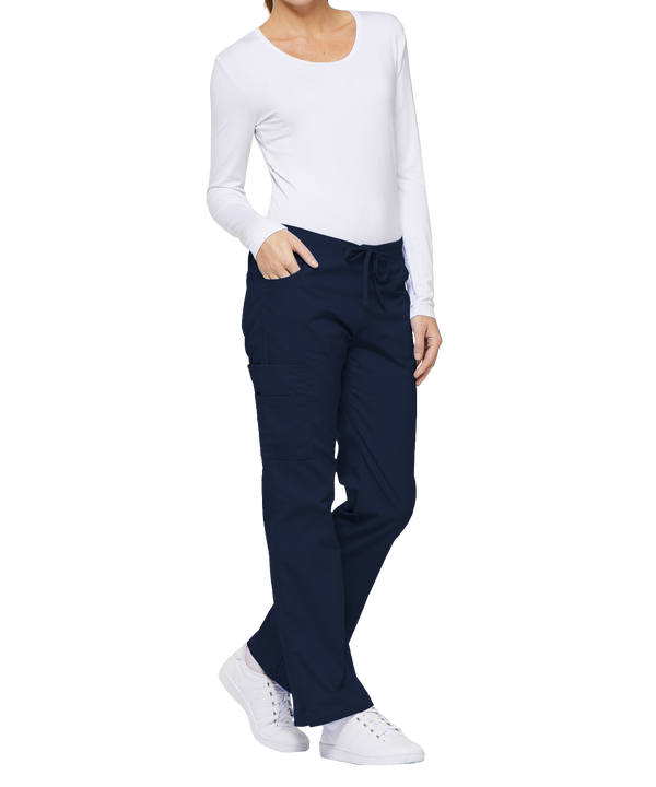 Ladies 6 Pocket Scrub Pant