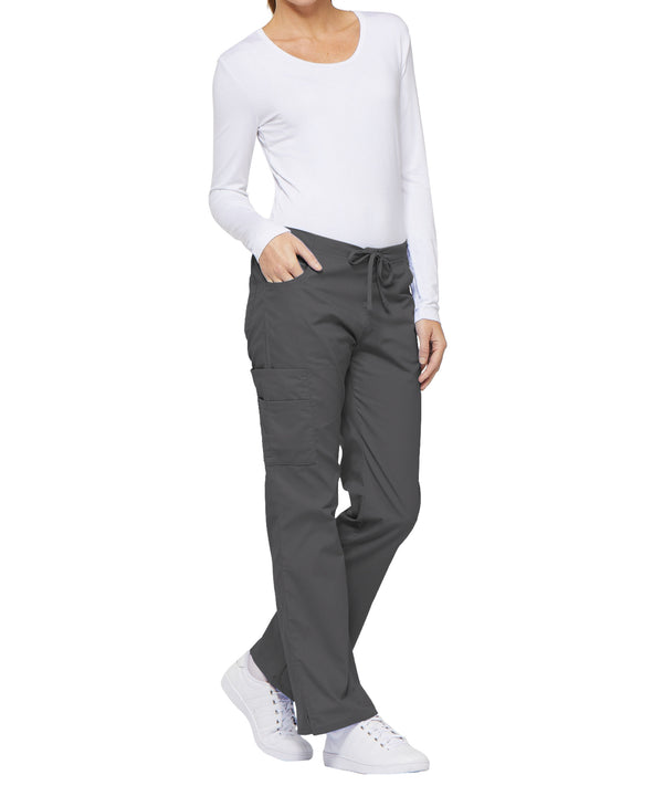 Ladies 6 Pocket Scrub Pant