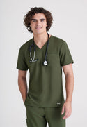 Men's Journey Scrub Top 2XL - 5XL