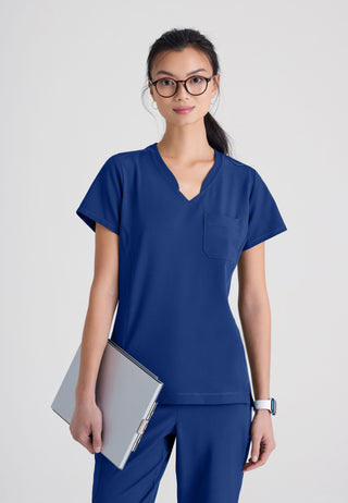 Buy 23-indigo Ladies Sway Scrub Top 2XL - 5XL