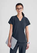 Ladies Sway Scrub Top 2XL - 5XL