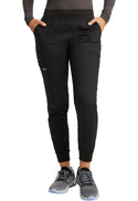 Women's 5 Pocket Mid Rise Jogger Scrub Pant