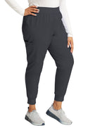 Women's 5 Pocket Mid Rise Jogger Scrub Pant