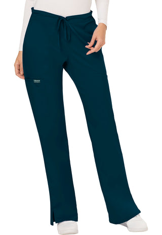 Buy car-caribbean-blue Women's 5 Pocket Cargo Scrub Pant