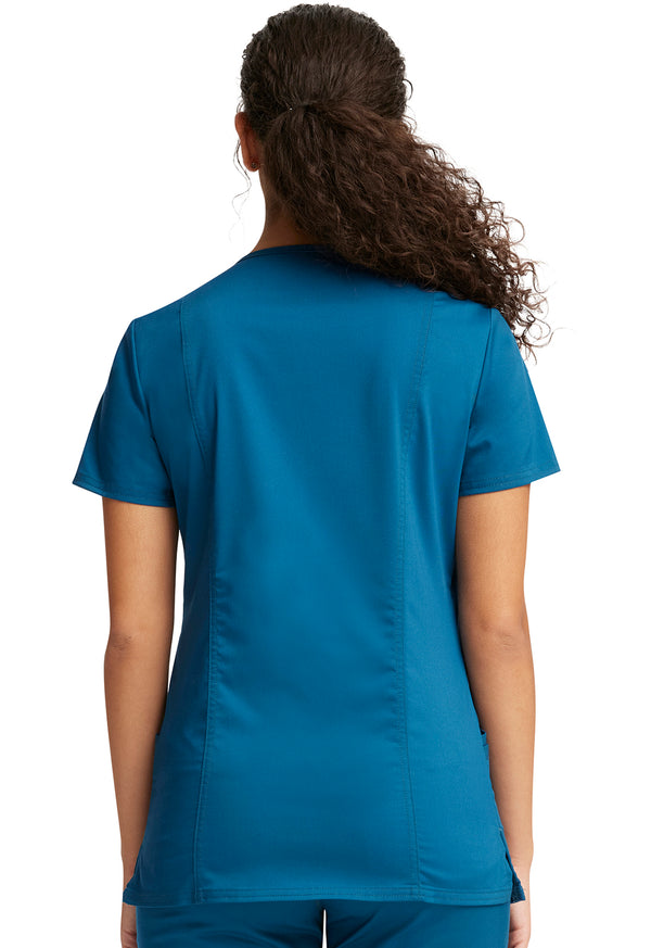 Women's 3 Pocket V-Neck Scrub Top 2XL - 5XL