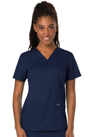 Buy nav-navy Women's 3 Pocket V-Neck Scrub Top