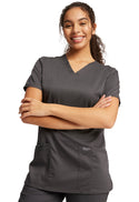 Women's 3 Pocket V-Neck Scrub Top 2XL - 5XL