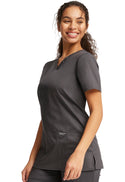 Women's 3 Pocket V-Neck Scrub Top 2XL - 5XL