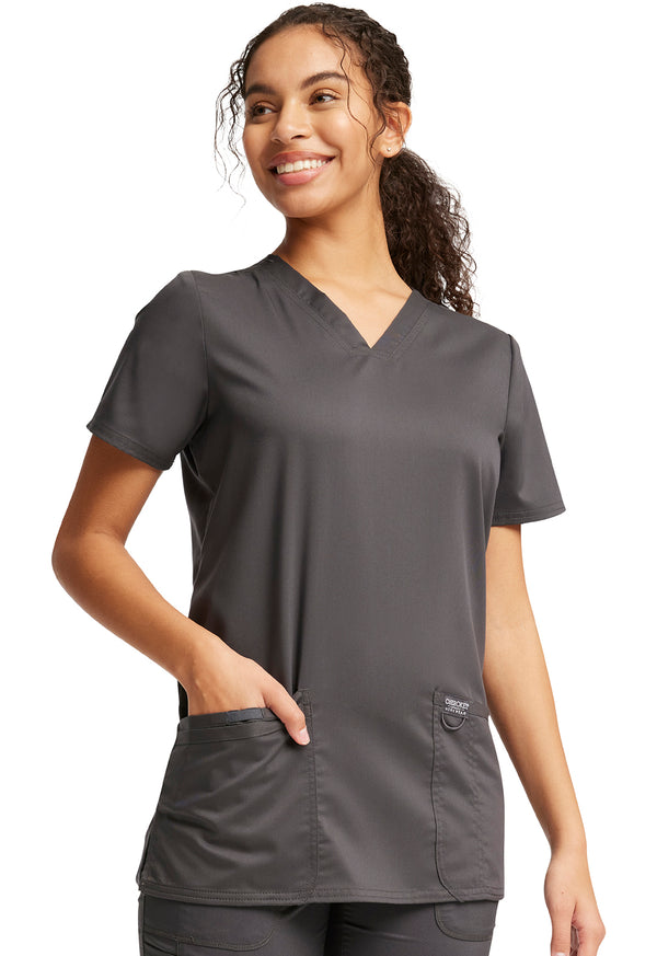 Women's 3 Pocket V-Neck Scrub Top 2XL - 5XL