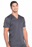 Men's 3 Pocket V-Neck Scrub Top 2XL - 5XL