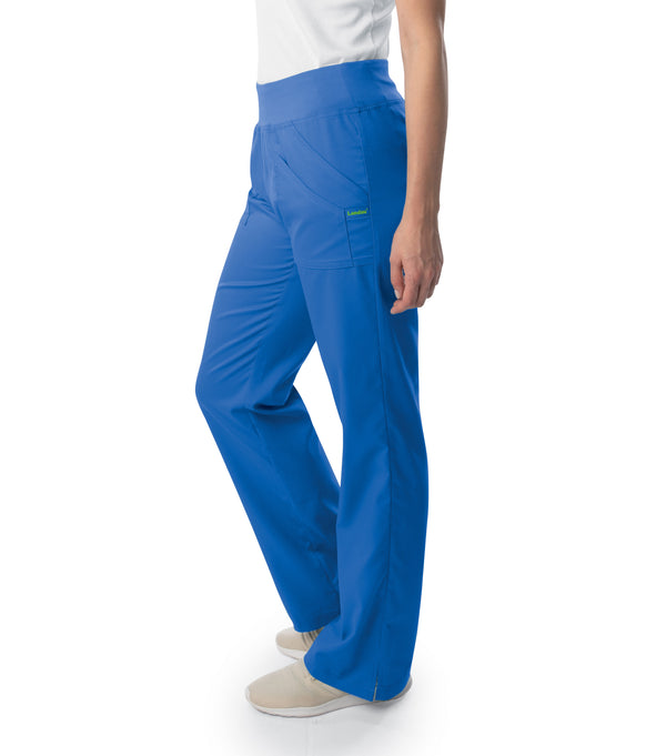 Ladies 4 Pocket Yoga Scrub Pant  | TSS Outlet