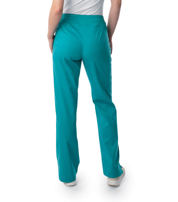 Ladies 4 Pocket Yoga Scrub Pant  | TSS Outlet