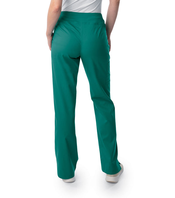 Ladies 4 Pocket Yoga Scrub Pant  | TSS Outlet