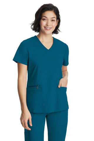 Buy caribbean Ladies Jolene Scrub Top 2X-3X | TSS Outlet