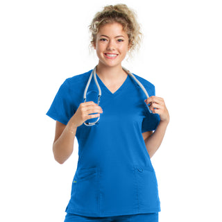 Buy bepr-royal Ladies 3 Pocket V-Neck Scrub Top 2XL-3XL  | TSS Outlet