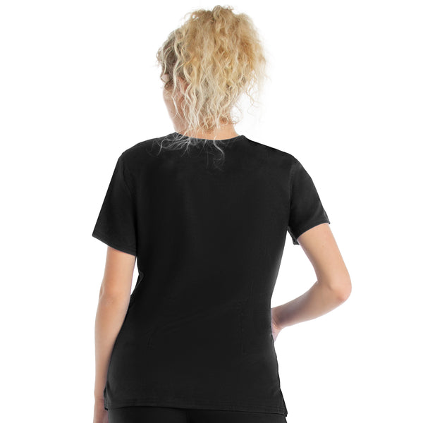 Ladies 3 Pocket V-Neck Scrub Top 2XL-3XL  | TSS Outlet