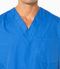 Men's 5 Pocket V-Neck Scrub Top 2XL-3XL  | TSS Outlet