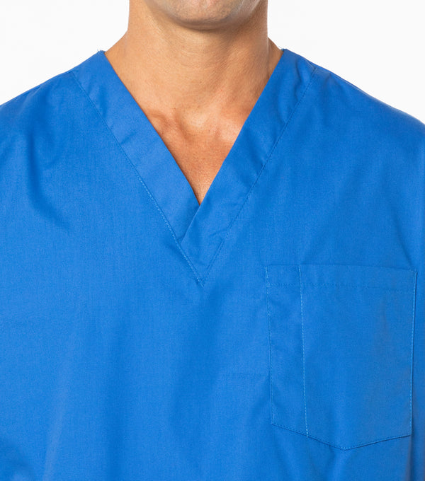 Men's 5 Pocket V-Neck Scrub Top 2XL-3XL  | TSS Outlet