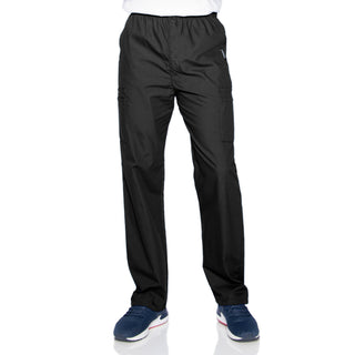 Buy bkp-black Men's 7 Pocket Elastic Waistband Scrub Pant  | TSS Outlet