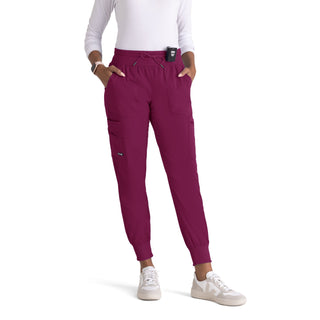 Buy 65-wine Ladies Carly Jogger Scrub Pant