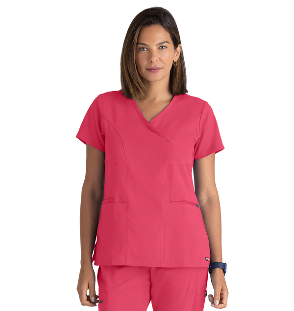 Ladies Kim Scrub Top 2XL - 5XL